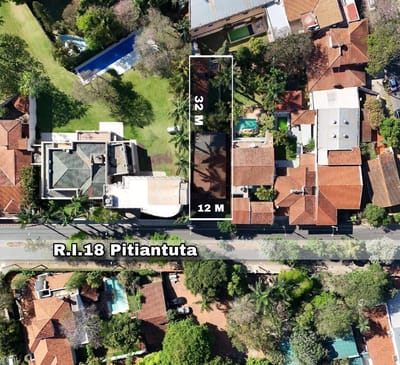 TERRENO CON CASA A DEMOLER - VILLA AURELIA