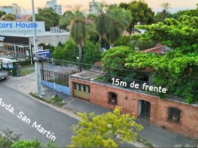 Vendo exclusivo Terreno sobre San Martin Casi Molas Lopez!
