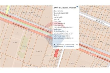 Terreno - Venta - Paraguay Central San Lorenzo