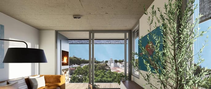 Venta apartamento en obra. 3 dormitorios. Terraza de uso exclusivo, parrillero. Garage