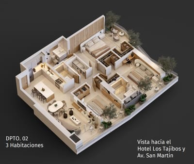 Pre Venta depto 3D GIARDINO
