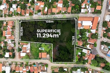 Terreno-Venta- Villa Elisa, Central