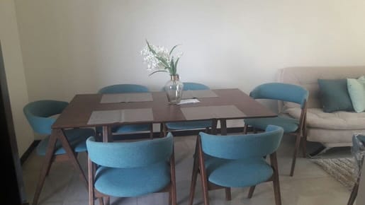 ALQUILO DPTO. AMOBLADO DE 2 DORM. EN CONDOMINIO EXCLUSIVO 