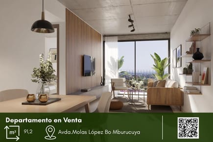 Departamento De 2 Amplias Habitaciones En Asuncion
