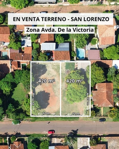 Vendo amplio terreno en San Lorenzo