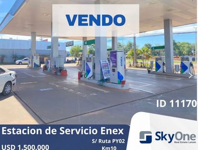 En Venta Estación De Servicio Enex Km 10 Ciudad Del Este