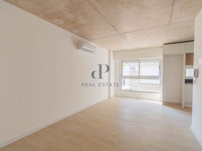 Apartamento contrafrente de 1 dormitorio en Pocitos Nuevo