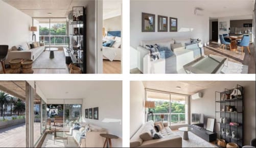 Apartamento en venta de 2 dormitorios en Punta Carretas
