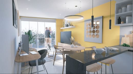Apartamento monoambiente en venta en La Blanqueada