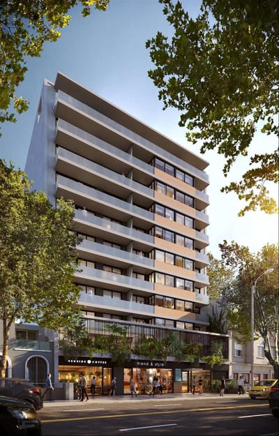 Penthouse en venta de 2 dormitorios en pocitos