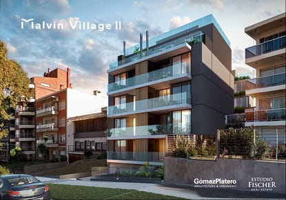 Apartamento de 2 dormitorios en Malvin