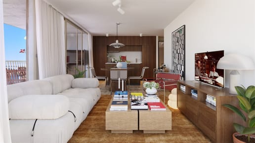 Apartamento de 2 dormitorios en parque de carrasco