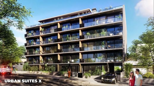 Apartamento de 2 dormitorios en pocitos nuevo