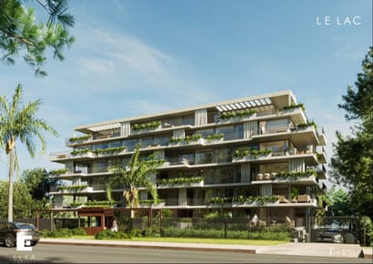 Apartamento de 1 dormitorio con vista al lago en venta