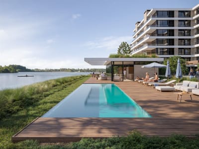 Apartamento en ventade 1 dormitorio y 1 baño frente al lago