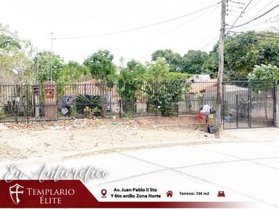 Casa en anticretico zona norte 