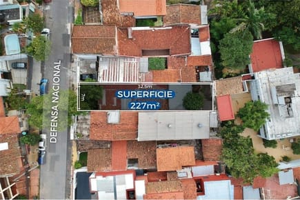 ✅EN VENTA TERRENO CON CONSTRUCCION A REMODELAR