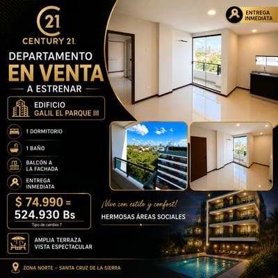 Departamento a estrenar TC 7