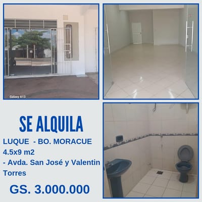 En Alquiler Salon Comercial