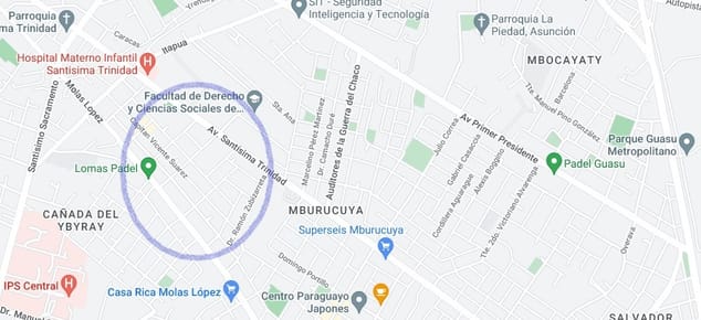 Vendo terreno en Mburucuya.