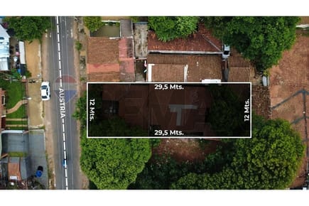 TERRENO DE 353m2 EN ASUNCIÓN ZONA PASEO LA GALERÍA