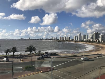 Edificio con vista a la mansa con Churrasquero