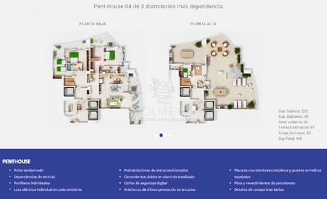 Apartamento en Brava, 3 dormitorios *