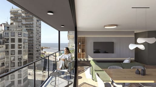Venta Apartamento 2 dormitorios en Pocitos