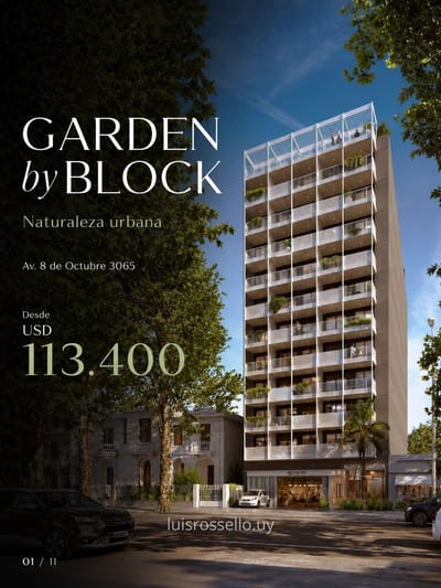 ESTRENÁ APARTAMENTO EN LA BLANQUEADA EN 2027