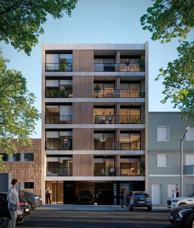 Apartamento de 2 dormitorio en Tres Cruces