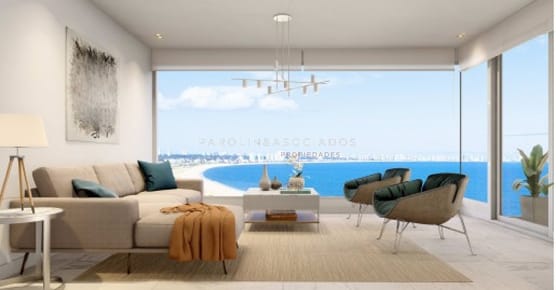 Apartamento en Poseidón Laguna con vistas únicas a Laguna y Mar.