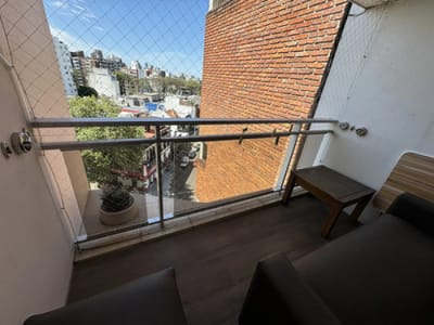 Alquiler Monoambiente Amueblado Balcón En Pocitos