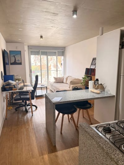 Alquiler Apartamento 1 Dormitorio Amplio Luminoso Balcón Garaje En Pocitos