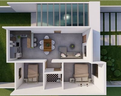 VENDO DUPLEX EN LUQUE - 1 dormitorio
