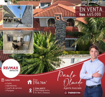 CASA EN VENTA CALLE MAPAJO AVENIDA ALEMANA