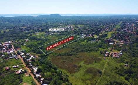 EN VENTA 3.7 HECTAREAS EN ITAUGUA