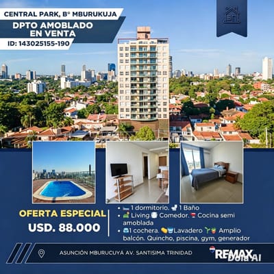 VENDO DEPARTAMENTO EN ASUNCIÓN 