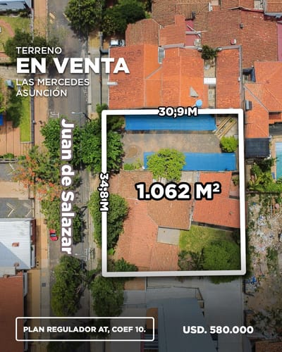 TERRENO EN VENTA – LAS MERCEDES ✨