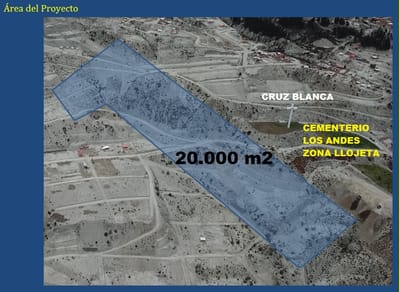 TERRENO EN VENTA  PRECIO 1.100.000 $US Unico en la zona 20.000 m2 