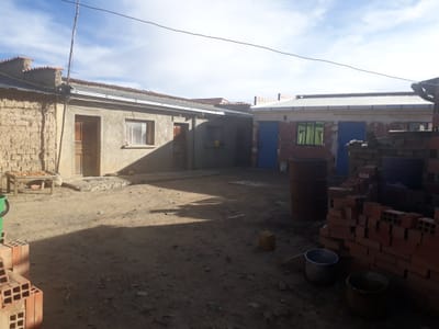 Terreno con 5 cuartos 