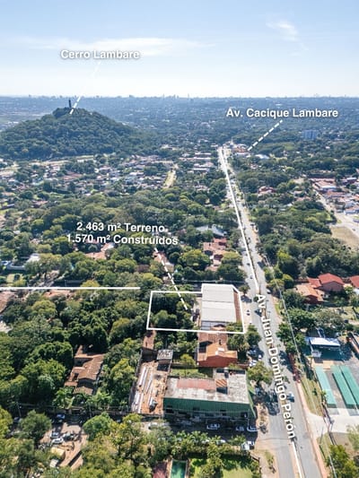 Vendo imponente terreno en Asuncion 