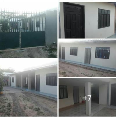 hermosa casa de 5 habitaciones.2 cocinas.2 baños.garaje.construccion nueva