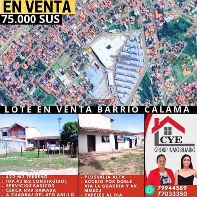 CASA EN VENTA ZONA NUEVA RAMADA