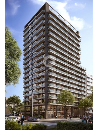 Venta Apartamento Monoambiente Amplio Con Terraza Al Frente En Pocitos