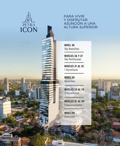 VENDO DEPARTAMENTO DE 1 DORMITORIO EN PETRA ICON