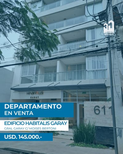  Departamento en Venta | Edificio Habitalis Garay