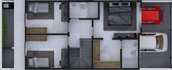 VENDO DUPLEX EN LUQUE A 1 CUADRA DE AVDA LOS PINOS