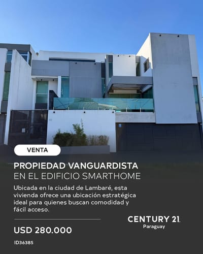 Propiedad Vanguardista en Venta - Edificio Smarthome