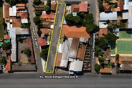  TERRENO EN VENTA SOBRE RUTA MARISCAL ESTIGARRIBIA FERNANDO DE LA MORA