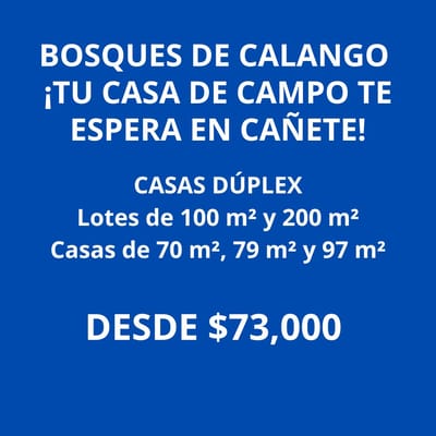Bosques De Calango | Tu Casa De Campo Te Espera En Cañete 
